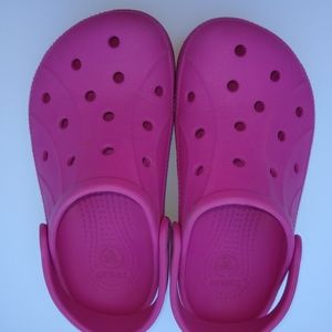 Crocs girls size 2 pink